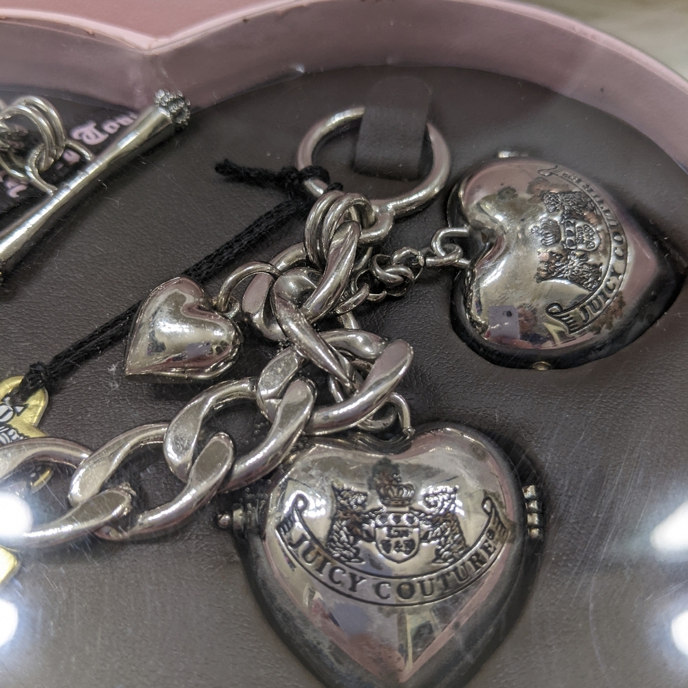 Juicy Couture Silver Charm Bracelet - Picture 4 of 6